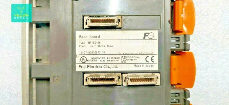 1x FUJI ELECTRIC NP1BS-06 RACK BASE BOARD 24VDC NP1BS06 1x FUJI ELECTRIC NP1BS-06 RACK BASE BOARD 24VDC NP1BS06
