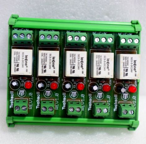5 CHANNEL RELAY SC5-S-DC24V