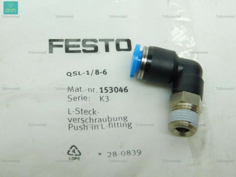 Festo QST-1/8-6 T-Steckverschraubung 153107 