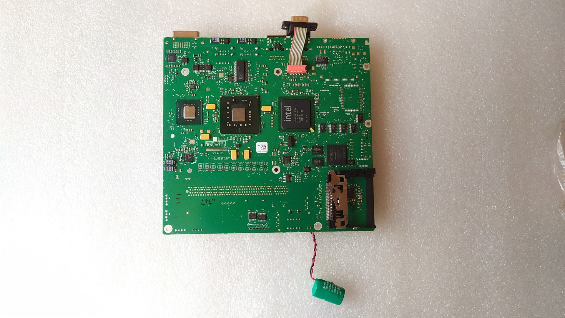 Siemens IPC477C HMI Panel Mother Board A5E02139677 A5E02038583-3 w/ 50GB Drive 